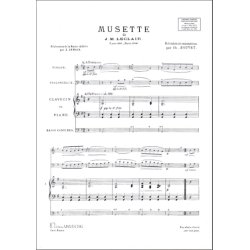 Musette Violon-Vlc-Piano Ou Clavecin (Bouvet